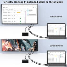 Кабель HDMI — VGA з аудіо 3.5 мм та живленням USB Stone ST-HDVGA3.5USB-1.8M — мініатюра 4
