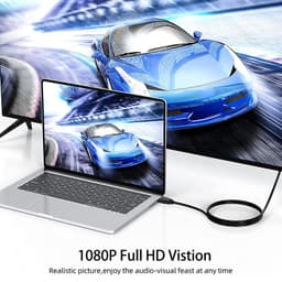 Кабель HDMI (тато) — DVI-D 24+1 (тато), двонаправлений, 1080P Stone ST-HD-DVI-10M — мініатюра 4