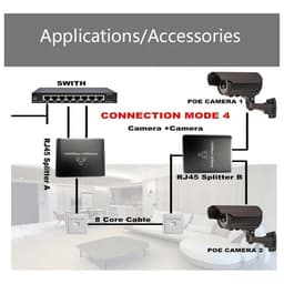 RJ45 спліттер 1 у 2 — Gigabit LAN адаптер Stone ST-RJSP-1x2 — мініатюра 3