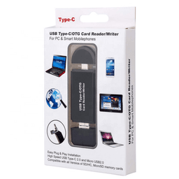 OTG Card Reader 2 в 1 USB 3.0 Stone SD/TF Type-C (ST-SC096) — мініатюра 5