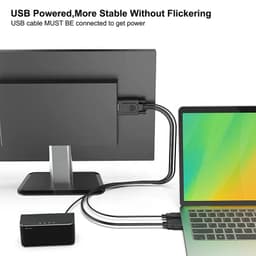Кабель HDMI — VGA з аудіо 3.5 мм та живленням USB Stone ST-HDVGA3.5USB-1.8M — мініатюра 5