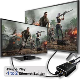 RJ45 спліттер 1 у 2 — Gigabit LAN адаптер Stone ST-RJSP-1x2 — мініатюра 6