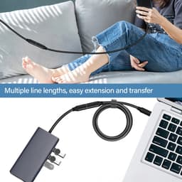 Подовжувач USB 3.2 Gen2 Type-C 20 Гбіт/с, 100 Вт Stone ST-TCMF-1M — мініатюра 3