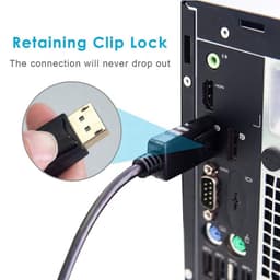 Кабель DisplayPort (тато) — DVI-D 24+1 (тато), Full HD 1080P Stone ST-DP-DVI-1M — мініатюра 3