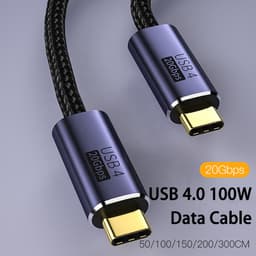 Кутовий кабель USB4 Type-C — 20 Гбіт/с, 100 Вт, 8K 60 Гц Stone ST-USB4R-1M — мініатюра 2