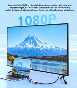 Конвертер HDMI — VGA (адаптер) Stone ST-HDM-VGAF-20CM — мініатюра 4