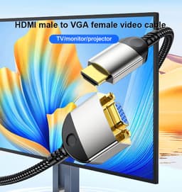 Конвертер HDMI — VGA (адаптер) Stone ST-HDM-VGAF-20CM — мініатюра 6