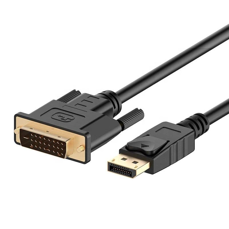Кабель DisplayPort (тато) — DVI-D 24+1 (тато), Full HD 1080P Stone ST-DP-DVI-1M