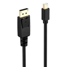 Кабель Mini DisplayPort — DisplayPort (4K) Stone ST-MD-DP-0.75M — мініатюра 4