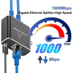 RJ45 спліттер 1 у 2 — Gigabit LAN адаптер Stone ST-RJSP-1x2 — мініатюра 2