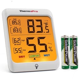 Цифровий термогігрометр ThermoPro TP53 для вимірювання температури и вологості у комнаті — мініатюра 2