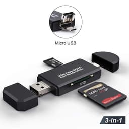 Хаб USB Hub Card Reader Stone SD/TF microUSB ST-CR001