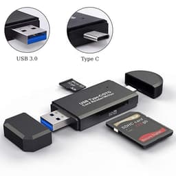 OTG Card Reader 2 в 1 USB 3.0 Stone SD/TF Type-C (ST-SC096)