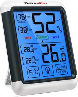Цифровий термогігрометр ThermoPro TP55 для вимірювання температури и вологості у комнаті
