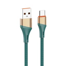Кабель USB-A на Type-C Lndio 1м 30 Ватт (LS631-C)