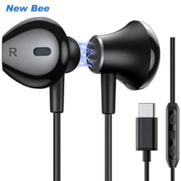 Дротові навушники New Bee CH21 Black NB-CH21