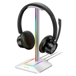 Підставка для геймерських навушників RGB New Bee NB-Z8 Silver (Z8S)