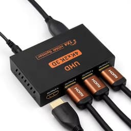 Розгалужувач відеосигналу Stone 1x4 HDMI 4K - дублювання сигналу на 4 виходи (ST-SS022)