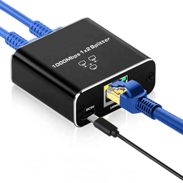 RJ45 спліттер 1 у 2 — Gigabit LAN адаптер Stone ST-RJSP-1x2